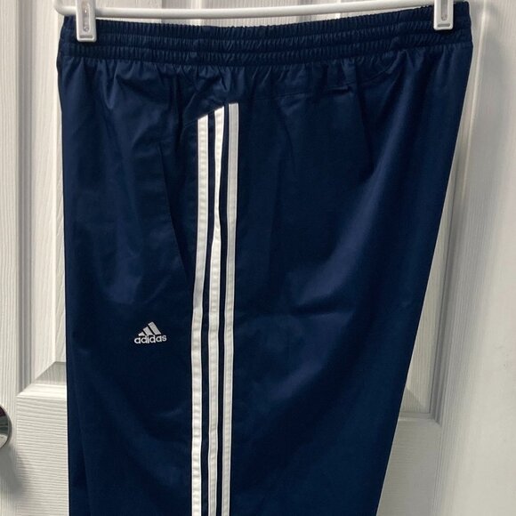 Adidas Mesh Lined Athletic Track Pants Climaproof Size 2XL - Picture 6 of 7